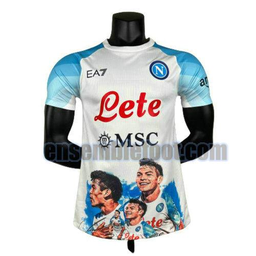 maillots naples 2023-2024 player version blanc