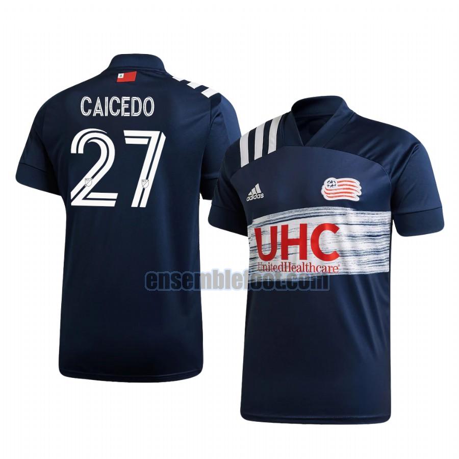 maillots new england revolution 2020-2021 domicile luis caicedo 27