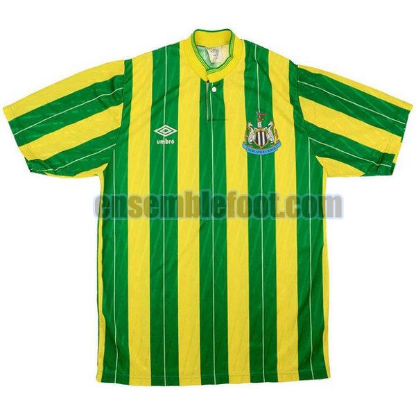 maillots newcastle united 1988-1990 vert exterieur