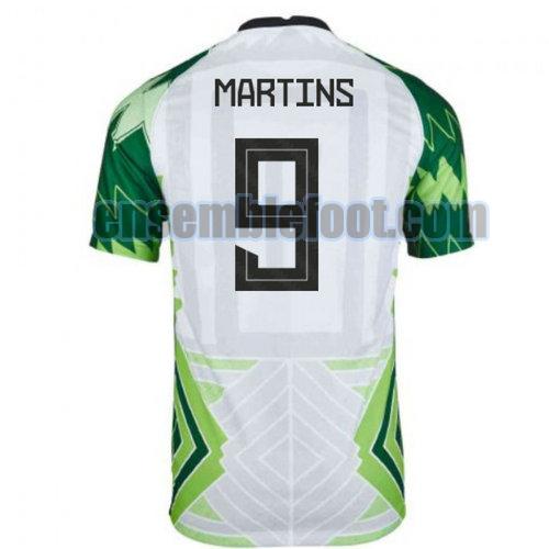 maillots nigeria 2020-2021 domicile martins 9