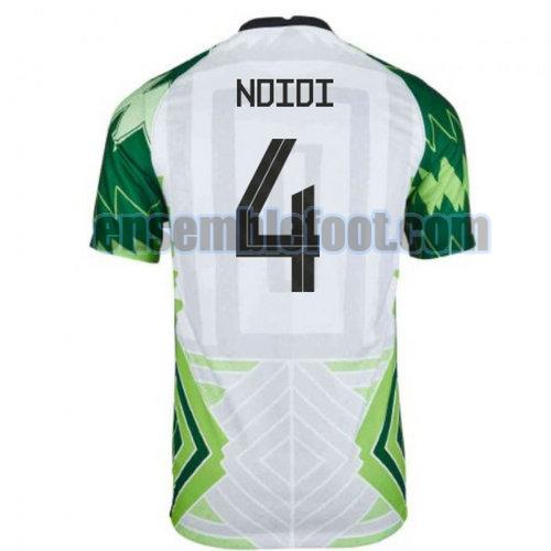 maillots nigeria 2020-2021 domicile ndidi 4