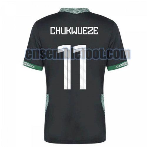 maillots nigeria 2020-2021 exterieur chukwueze 11