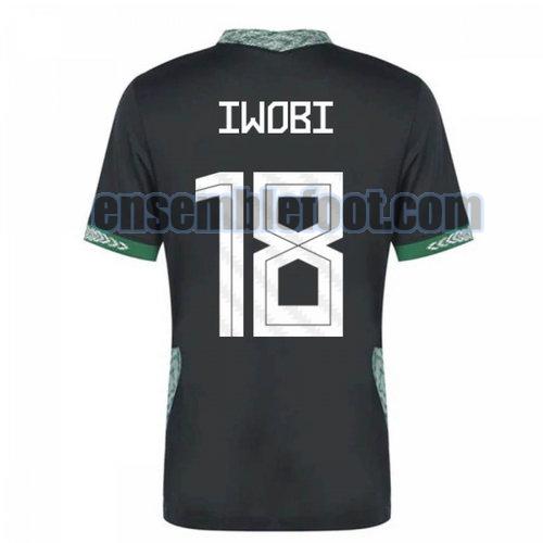 maillots nigeria 2020-2021 exterieur iwobi 18