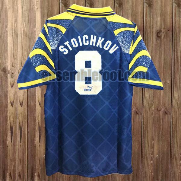 maillots parma 1995-1997 bleu domicile stoichkov 8