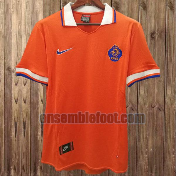 maillots pays-bas 1997 orange domicile
