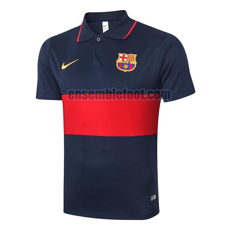maillots polo barcelone 2020-2021 bleu rouge