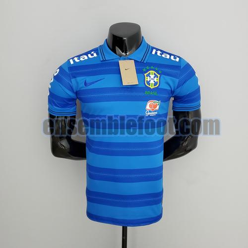 maillots polo brésil 2022-2023 bande bleue