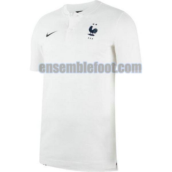 maillots polo france 2020-2021 blanc