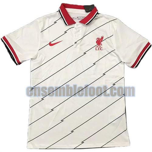 maillots polo liverpool 2021-2022 blanche