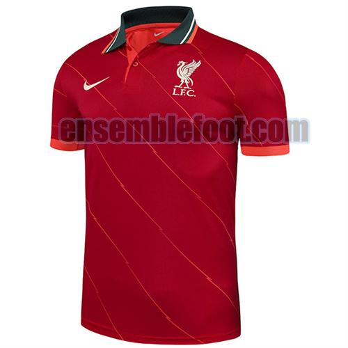 maillots polo liverpool 2021-2022 rouge