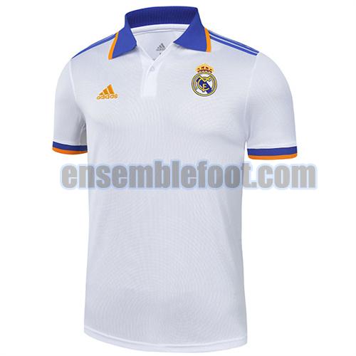 maillots polo real madrid 2021-2022 domicile