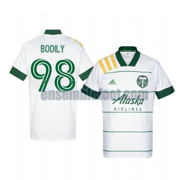maillots portland timbers 2020-2021 exterieur blake bodily 98