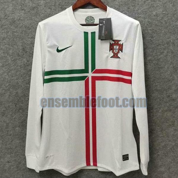 maillots portugal 2012 blanc exterieur