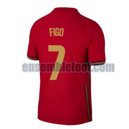 maillots portugal 2020-2021 domicile figo 7