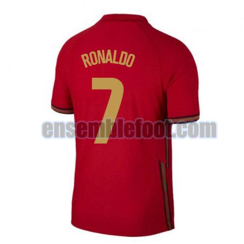 maillots portugal 2020-2021 domicile ronaldo 7
