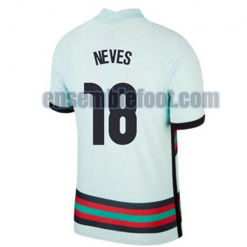 maillots portugal 2020-2021 exterieur neves 18