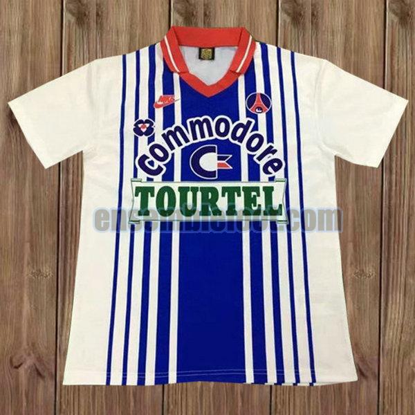 maillots psg 1993-1994 blanc exterieur