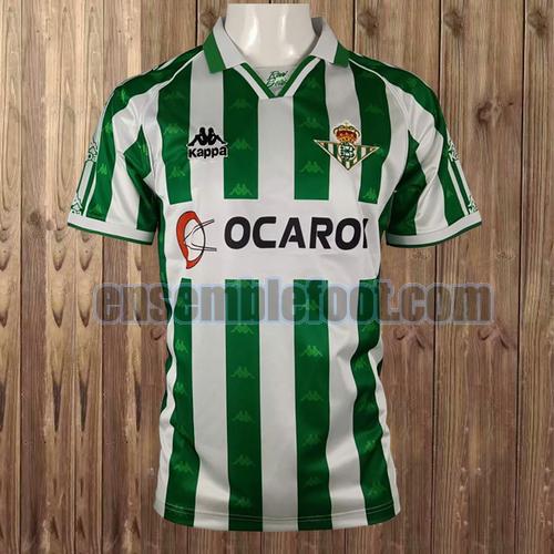 maillots real betis 1995-1996 domicile