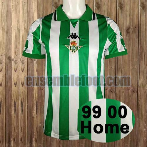 maillots real betis 1999-2000 domicile