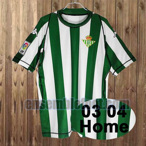 maillots real betis 2003-2004 domicile