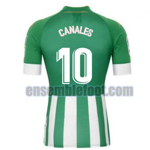 maillots real betis 2020-2021 domicile canales 10