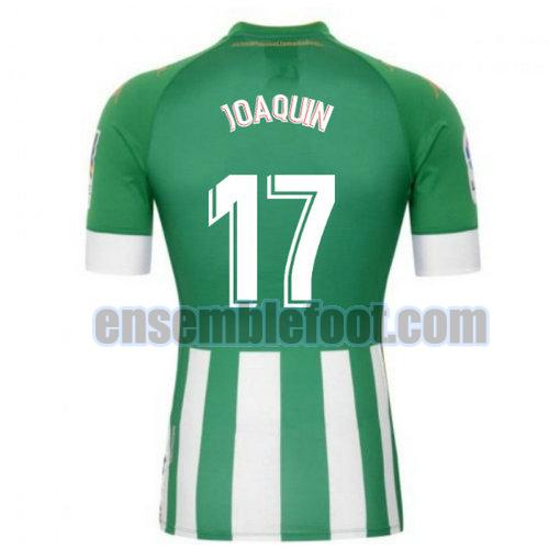 maillots real betis 2020-2021 domicile joaquin 17