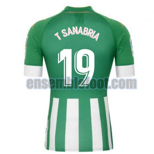 maillots real betis 2020-2021 domicile t sanabria 19