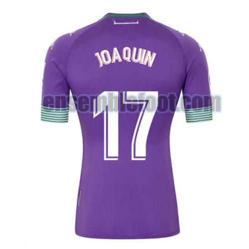 maillots real betis 2020-2021 exterieur joaquin 17