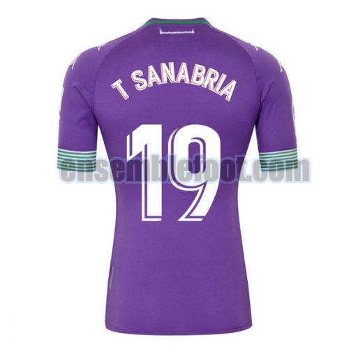 maillots real betis 2020-2021 exterieur t sanabria 19