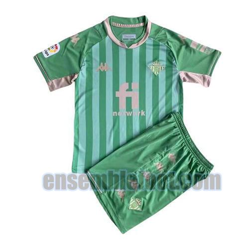 maillots real betis 2022-2023 enfant eco-friendly version