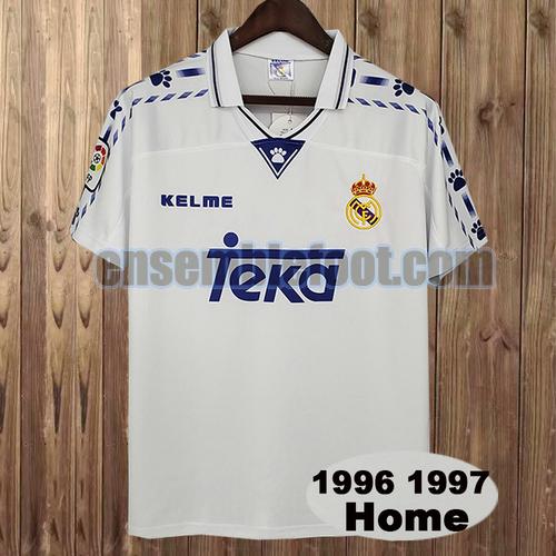 maillots real madrid 1996-1997 domicile