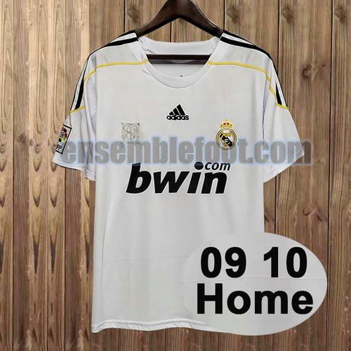 maillots real madrid 2009-2010 domicile