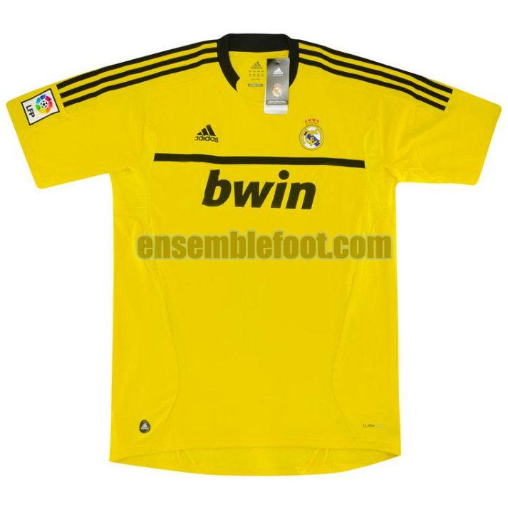maillots real madrid 2011-2012 jaune gardien