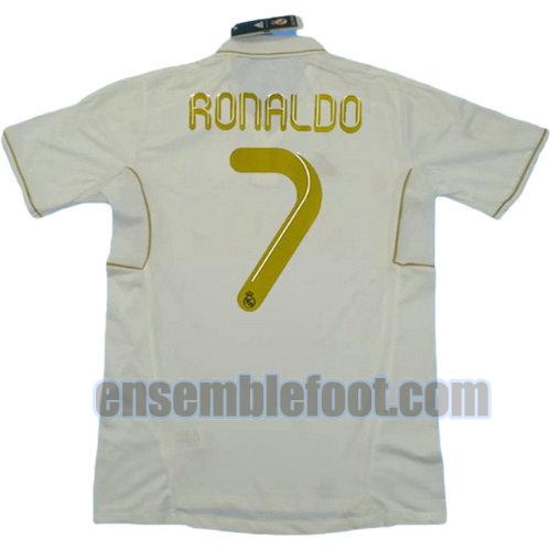 maillots real madrid 2011-2012 thaïlande domicile ronaldo 7