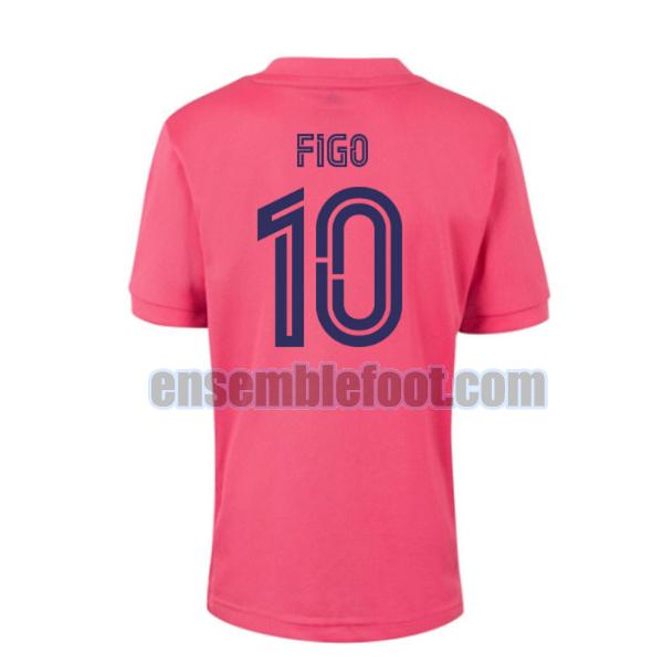 maillots real madrid 2020-2021 exterieur figo 10