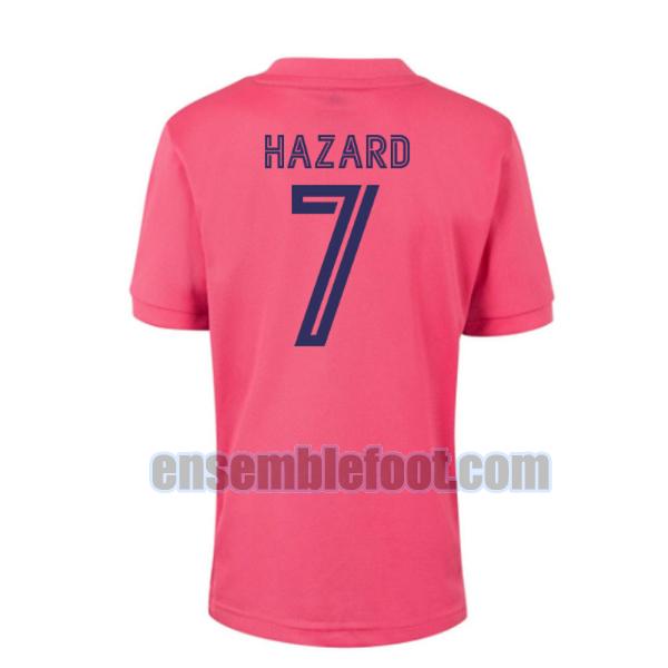 maillots real madrid 2020-2021 exterieur hazard 7