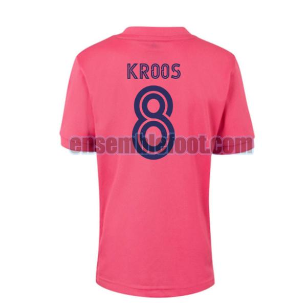 maillots real madrid 2020-2021 exterieur kroos 8