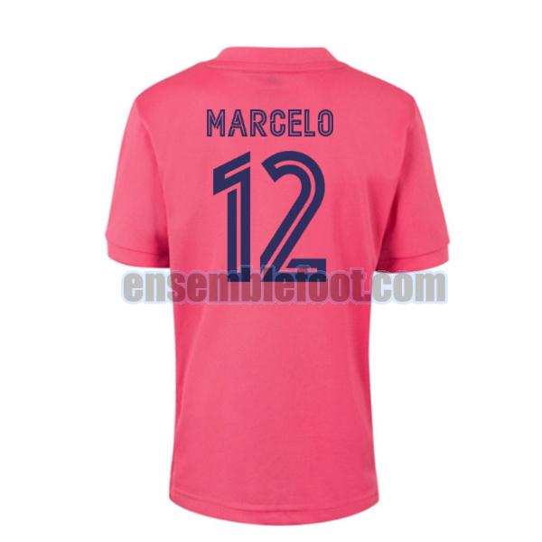 maillots real madrid 2020-2021 exterieur marcelo 12