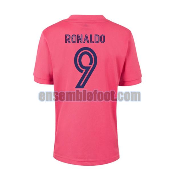maillots real madrid 2020-2021 exterieur ronaldo 9