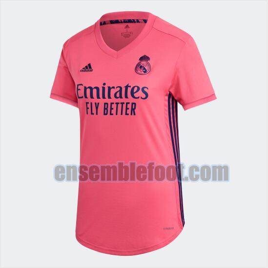 maillots real madrid 2020-2021 femmes exterieur