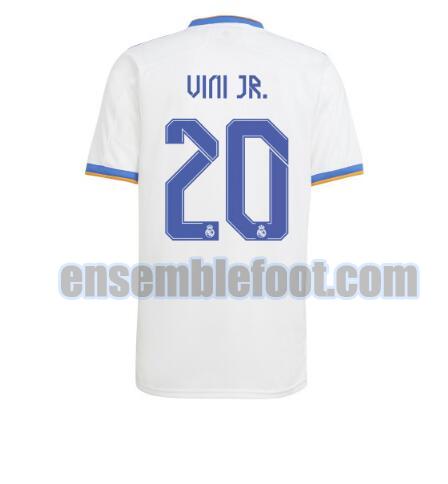 maillots real madrid 2021-2022 domicile vini jr.20
