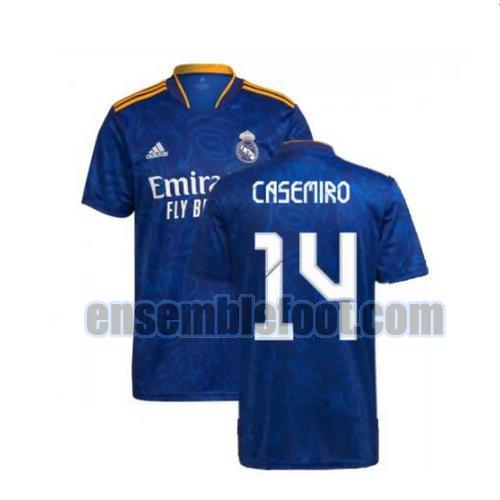 maillots real madrid 2021-2022 exterieur casemiro 14
