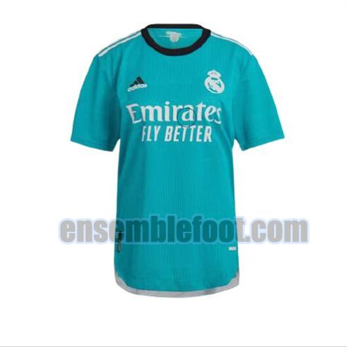 maillots real madrid 2021-2022 officielle troisi猫me