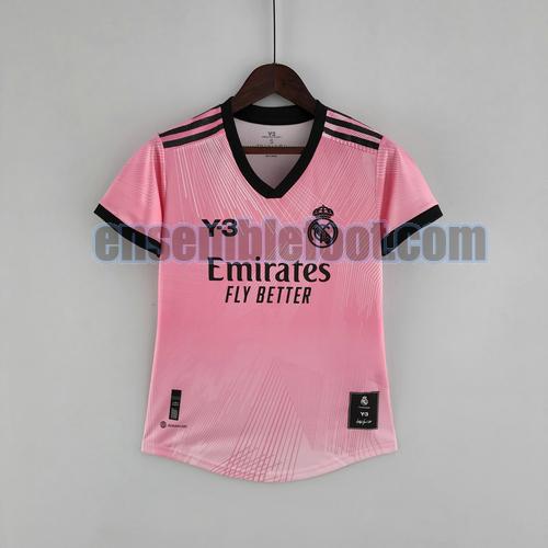 maillots real madrid 2022-2023 femmes rose y3 edition