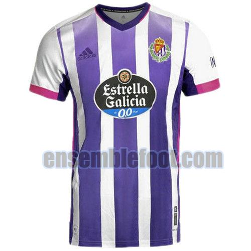 maillots real valladolid 2020-2021 officielle domicile