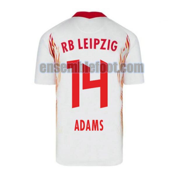 maillots red bull leipzig 2020-2021 domicile adams 14