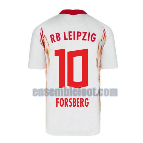 maillots red bull leipzig 2020-2021 domicile forsberg 10