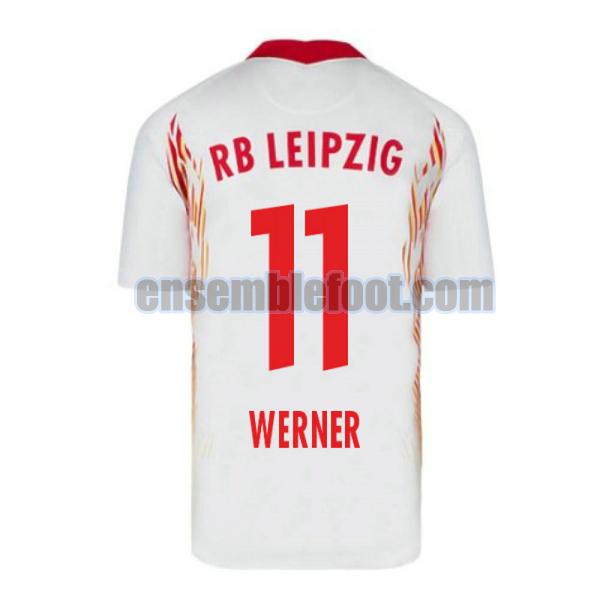 maillots red bull leipzig 2020-2021 domicile werner 11