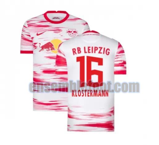 maillots red bull leipzig 2021-2022 domicile klostermann 16