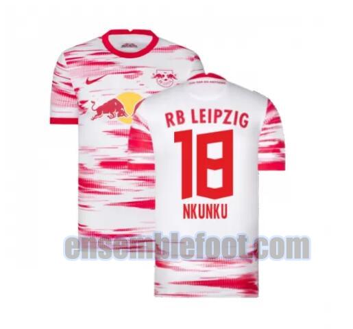 maillots red bull leipzig 2021-2022 domicile nkunku 18